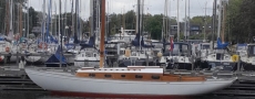 Mast Stalen S-spant (1942) gerepareerd